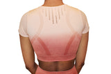 ELEVATE SEAMLESS OMBRE CROP TOP PINK